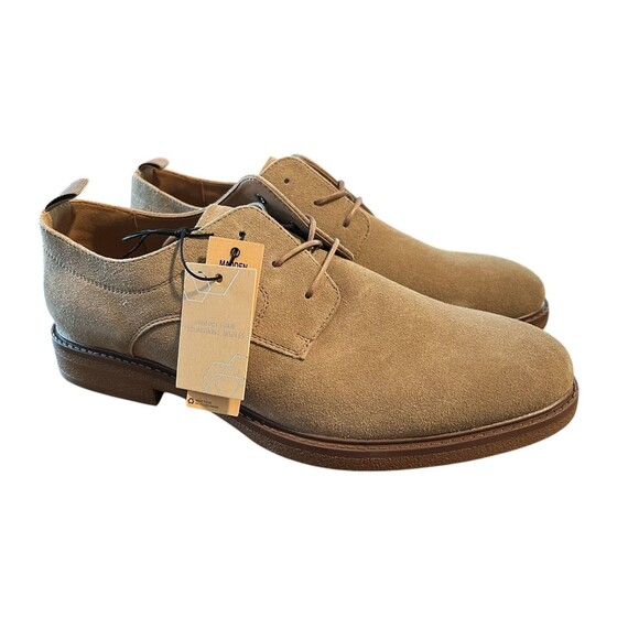 Madden NYC Men's Terry Suede Derby Style Oxford Size 12 NIB Taupe - Picture 7 of 9